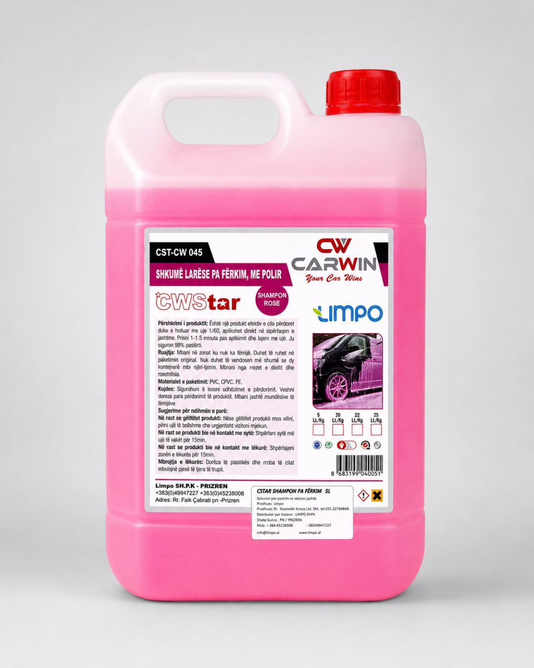 SHAMPON PA FËRKIM CSTAR 5L