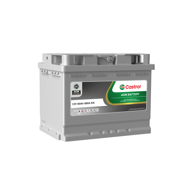 AKUMULATOR CASTROL 12V 60AH 680A