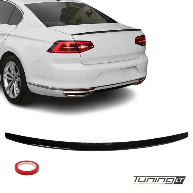 SPOJLER VW PASSAT B8 15-22 Piano Black Spoiler