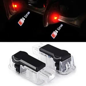Drite led me logo per AUDI S line logo
