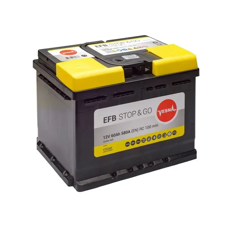 BA 60 VESNA STOP&GO EFB 60Ah (Start&Stop)
