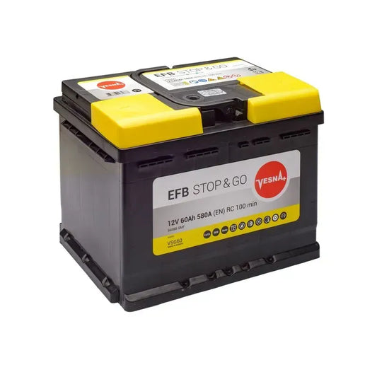 BA 60 VESNA STOP&GO EFB 60Ah (Start&Stop)