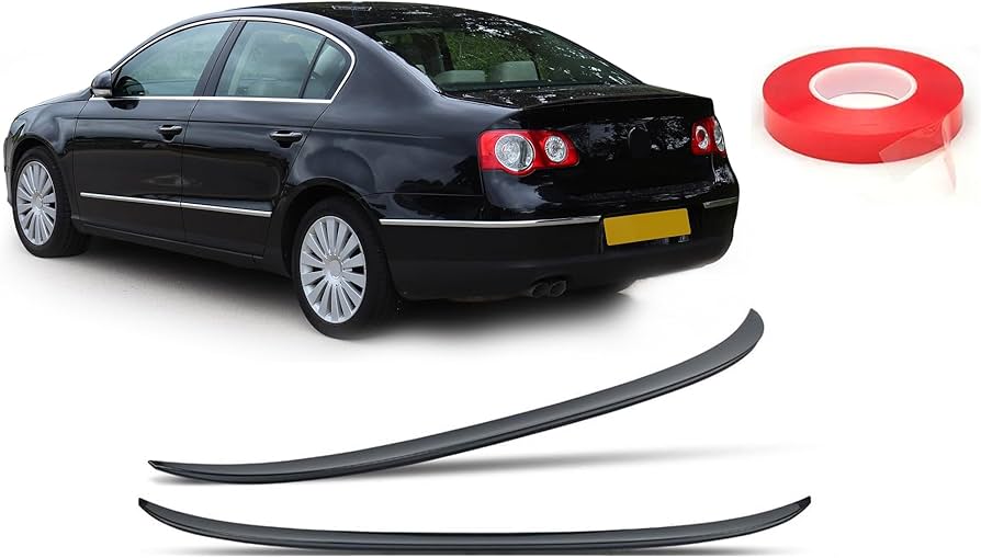 SPOJLER VW PASSAT B6 06-10 Piano Black Spoiler