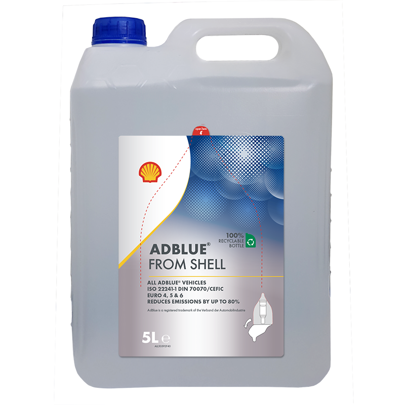 Shell Ad Blue 5L ISO 22241/Din70070