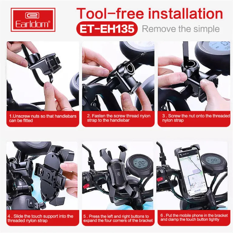 Earldom Bike Phone Holder EH-135