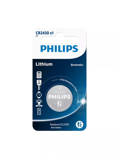 BATERI QELSI PHILIPS CR2430 3V