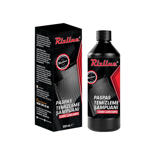 Shampon Rizline per pastrim te shtrojave te gomes