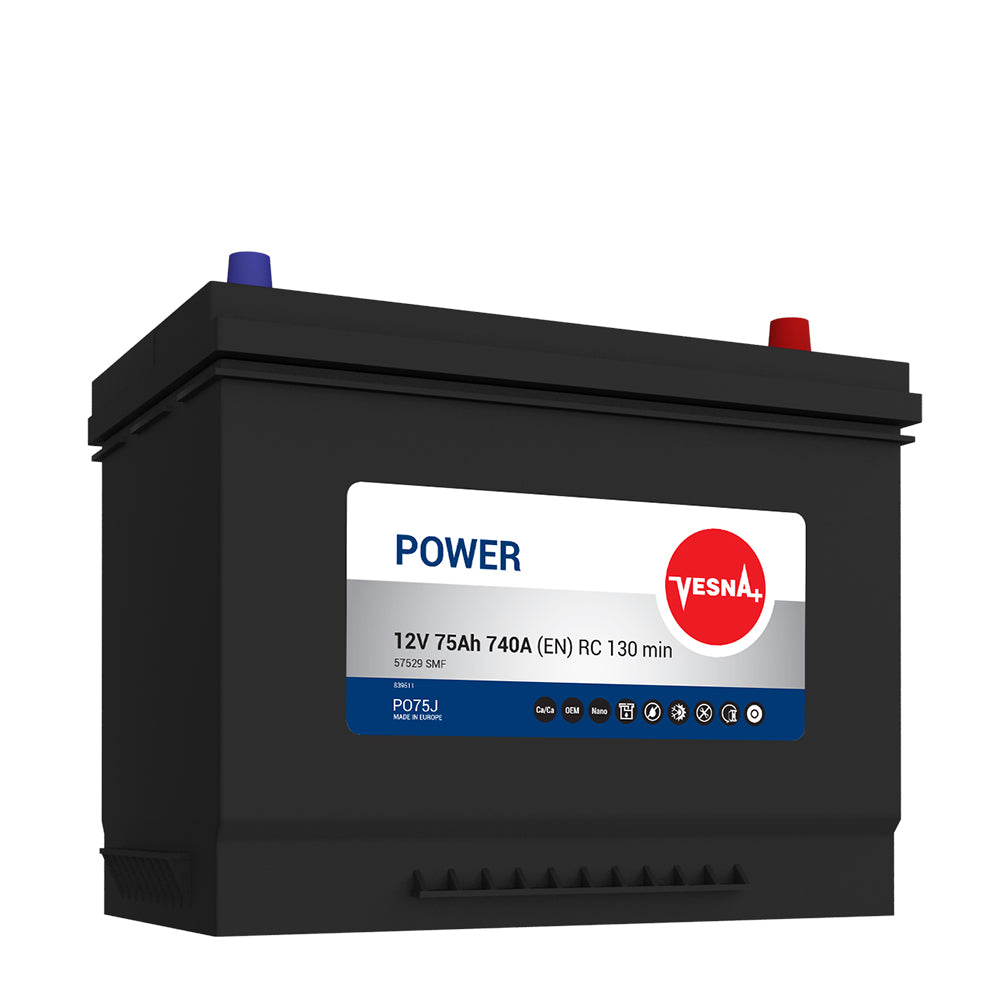 BA 75 VESNA POWER DIESEL 75Ah