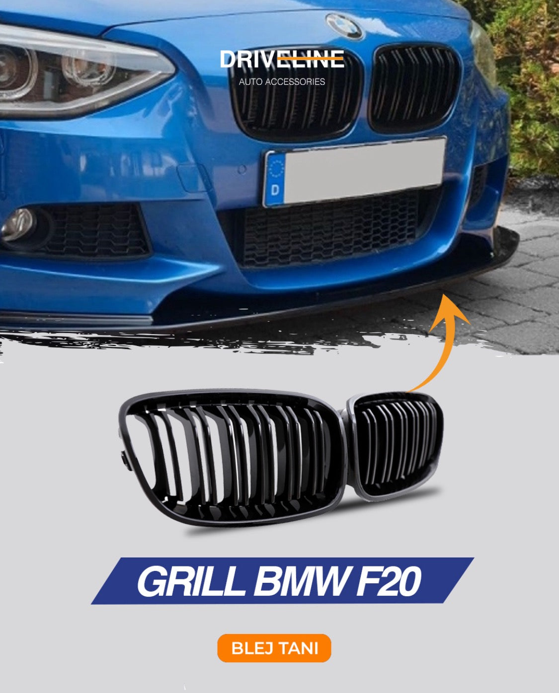 GRILL BMW F20