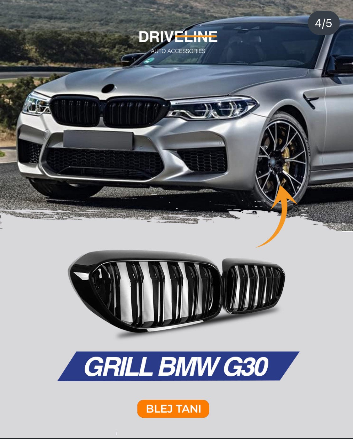 GRILL BMW G30